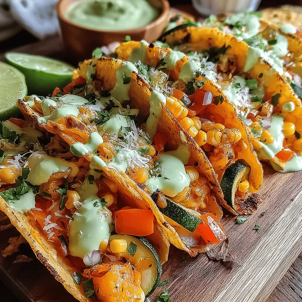 In today's fast-paced world, finding a quick yet nutritious meal can often feel like a challenge. Enter the Flavorful Fiesta Air Fryer Veggie Tacos—an exciting, vibrant dish that not only satisfies your taste buds but also provides a wholesome option for any meal. Packed with fresh vegetables and complemented by a creamy avocado sauce, this recipe is perfect for anyone looking to enjoy a delicious plant-based meal without spending hours in the kitchen.