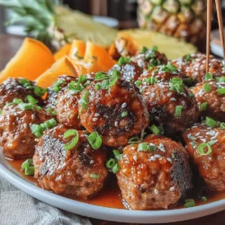 Tropical Breeze Teriyaki Meatballs are a delightful fusion dish that transports your taste buds to a sun-kissed paradise. Combining the rich, savory flavors of traditional teriyaki with a burst of tropical sweetness from fresh pineapple, these meatballs are perfect for any occasion. Whether you're hosting a dinner party or looking for a quick weeknight meal, this recipe promises to impress.