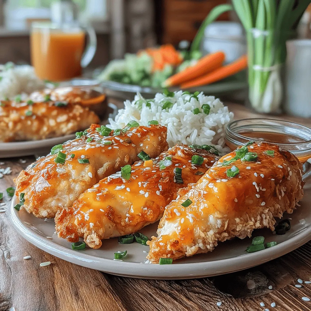 If you're in search of a dish that perfectly balances sweet and savory flavors, look no further than Honey Garlic Glazed Chicken Tenders. This recipe combines tender chicken with a delightful glaze that will have your taste buds dancing. The richness of honey meets the umami of soy sauce, creating a mouthwatering experience that is both satisfying and comforting.
