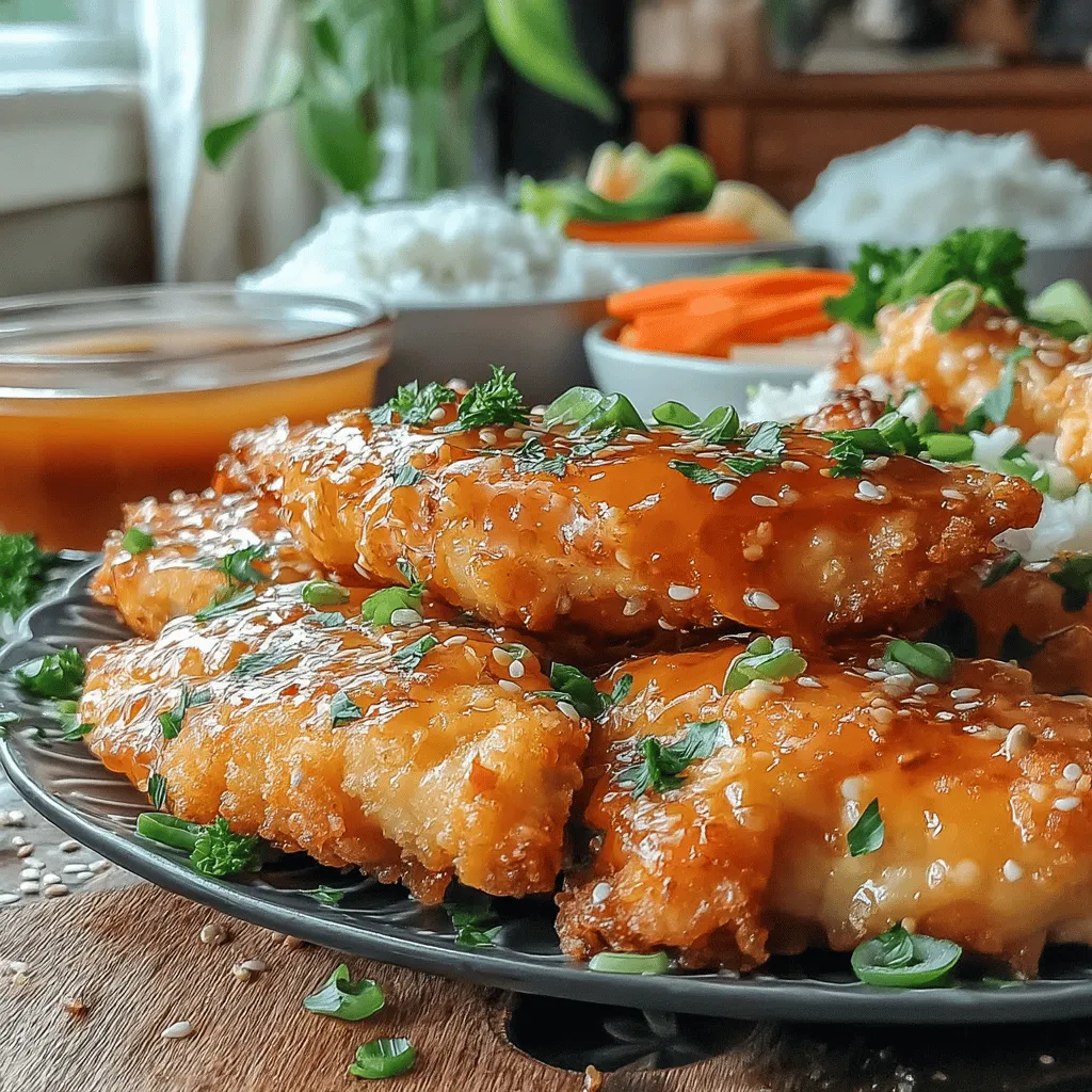 If you're in search of a dish that perfectly balances sweet and savory flavors, look no further than Honey Garlic Glazed Chicken Tenders. This recipe combines tender chicken with a delightful glaze that will have your taste buds dancing. The richness of honey meets the umami of soy sauce, creating a mouthwatering experience that is both satisfying and comforting.