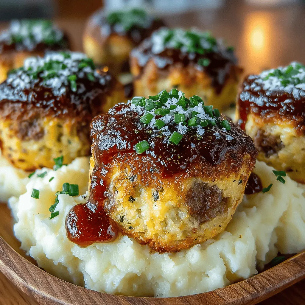 Discover the delightful combination of flavors and textures in this Mini Meatloaf Muffins & Mashed Potatoes Delight recipe. Perfect for busy weeknights or family gatherings, this dish offers a modern twist on a classic comfort food that appeals to both adults and children. With its air-fried mini meatloaf muffins and creamy mashed potatoes, this meal is not only flavorful but also quick and easy to prepare. Join us as we explore this delicious recipe, complete with step-by-step instructions and ingredient insights.