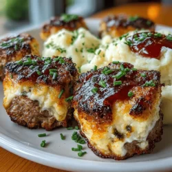 Discover the delightful combination of flavors and textures in this Mini Meatloaf Muffins & Mashed Potatoes Delight recipe. Perfect for busy weeknights or family gatherings, this dish offers a modern twist on a classic comfort food that appeals to both adults and children. With its air-fried mini meatloaf muffins and creamy mashed potatoes, this meal is not only flavorful but also quick and easy to prepare. Join us as we explore this delicious recipe, complete with step-by-step instructions and ingredient insights.