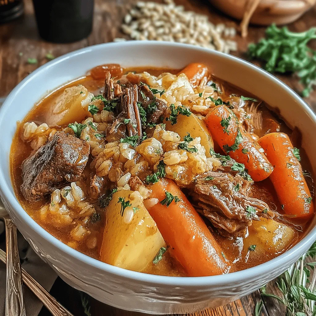 Comfort food holds a special place in our hearts and kitchens, often serving as a warm embrace during chilly evenings or a remedy for a long day. The beauty of comfort food lies not only in its flavors but also in the memories it creates around the dinner table. When it comes to hearty meals, few dishes can compete with a slow-cooked beef and barley stew.
