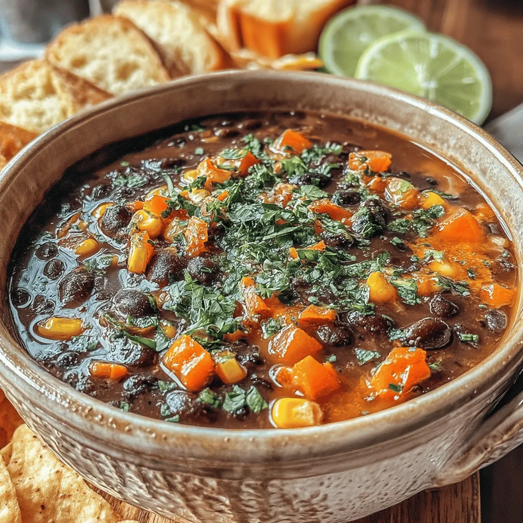 As the temperature drops and the days grow shorter, nothing beats a steaming bowl of black bean and corn soup. This hearty dish is not only comforting but also packed with nutrients, making it an excellent choice for chilly days and family gatherings. With its rich flavors and vibrant colors, this soup is sure to warm your heart and satisfy your taste buds.
