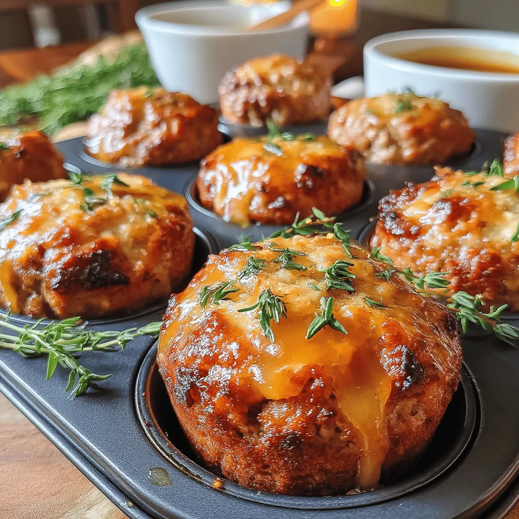 Butter Basted Maple Dijon Mini Meatloaves: A Delectable Twist on Comfort Food