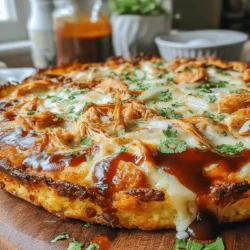 Cauliflower crust has quickly become a popular alternative to traditional pizza bases, especially for those seeking healthier options. With the rise of low-carb and gluten-free diets, creative recipes incorporating cauliflower have taken the culinary world by storm. This BBQ Chicken Pizza on a Cauliflower Crust marries flavor and nutrition, offering a guilt-free indulgence.