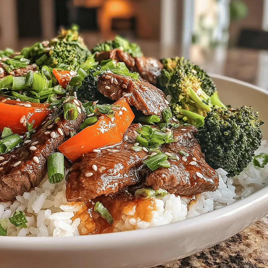 Savory Beef & Broccoli Delight is a classic dish that perfectly balances flavor, nutrition, and convenience. This dish brings together tender flank steak and vibrant broccoli, all enveloped in a rich, savory sauce that will tantalize your taste buds. Whether served over rice or noodles, it makes for a satisfying meal that both adults and kids will love.