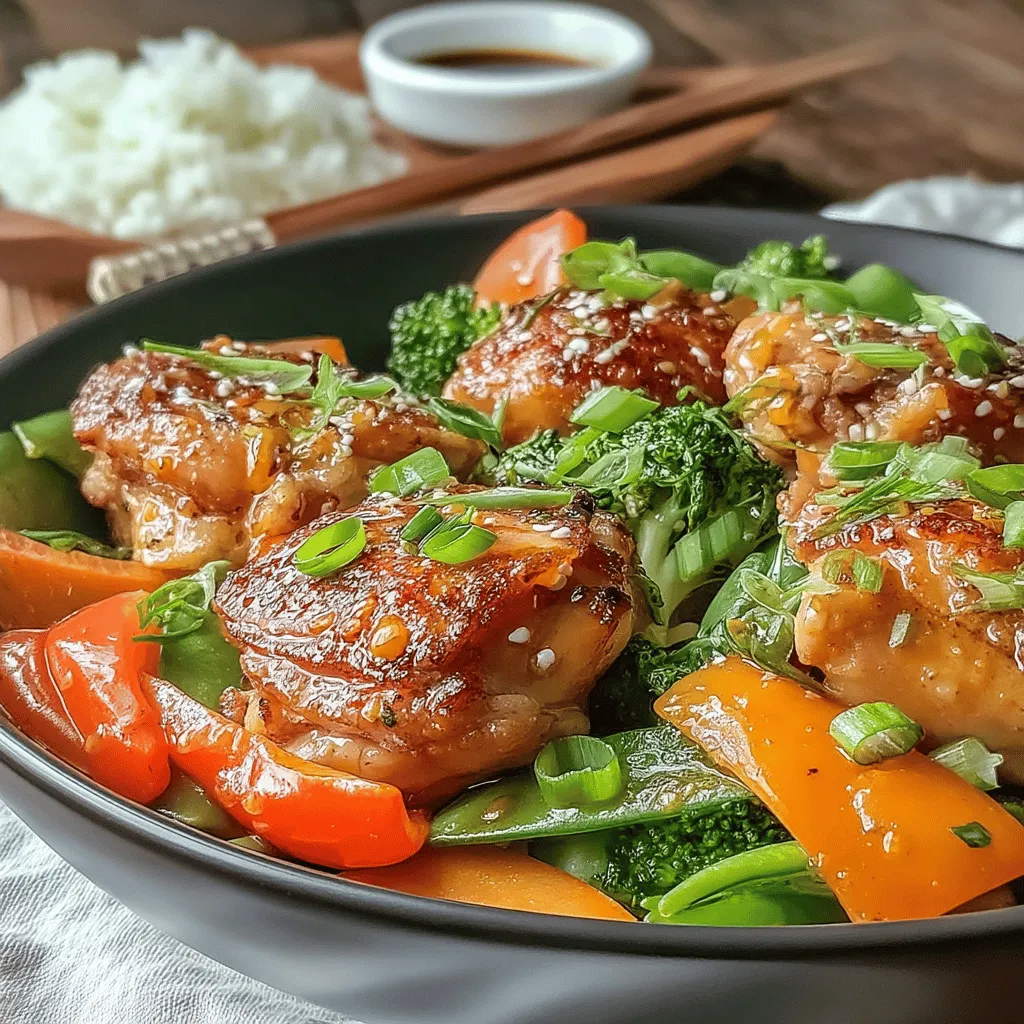 Stir fry dishes are beloved for their vibrant flavors and quick cooking times, making them a go-to option for busy weeknight meals. The Quick & Zesty Orange Chicken Stir Fry is a prime example, combining tender chicken with a medley of colorful vegetables, all enveloped in a tangy orange sauce that will tantalize your taste buds.