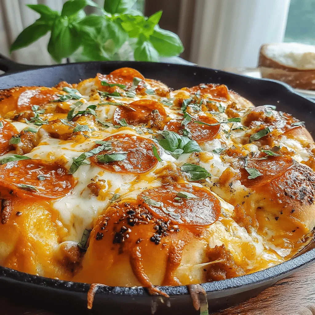 Pizza is a beloved dish that transcends cultural boundaries, enjoyed by families and friends around the globe. Its versatility allows for endless variations, making it a comfort food staple in many households. Among the many interpretations of pizza, the Skillet Sausage & Pepperoni Pizza Bake stands out as a unique and simple twist on the traditional recipe, perfect for satisfying those pizza cravings.