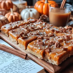 As the leaves turn and the air becomes crisp, there's nothing quite like the comfort of cozy desserts to warm your soul. Among the array of seasonal treats, pumpkin and caramel emerge as a delightful duo, creating an irresistible combination that embodies the essence of fall. These Cozy Pumpkin Caramel Bars offer a perfect blend of sweet and spiced flavors, making them a must-try for the autumn season.