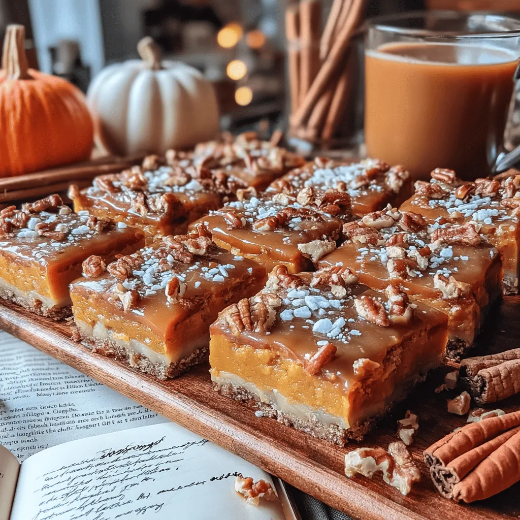 As the leaves turn and the air becomes crisp, there's nothing quite like the comfort of cozy desserts to warm your soul. Among the array of seasonal treats, pumpkin and caramel emerge as a delightful duo, creating an irresistible combination that embodies the essence of fall. These Cozy Pumpkin Caramel Bars offer a perfect blend of sweet and spiced flavors, making them a must-try for the autumn season.
