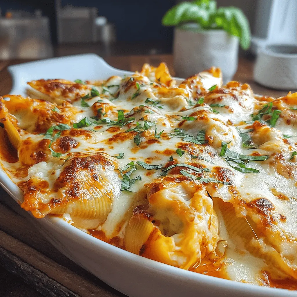 Cheese-Stuffed Shells Delight is a comforting dish that brings warmth to the heart and soul. This Italian classic showcases large pasta shells filled with a rich blend of creamy cheeses, enveloped in a flavorful marinara sauce. Perfect for family dinners or special occasions, these shells are not only visually appealing but also immensely satisfying.