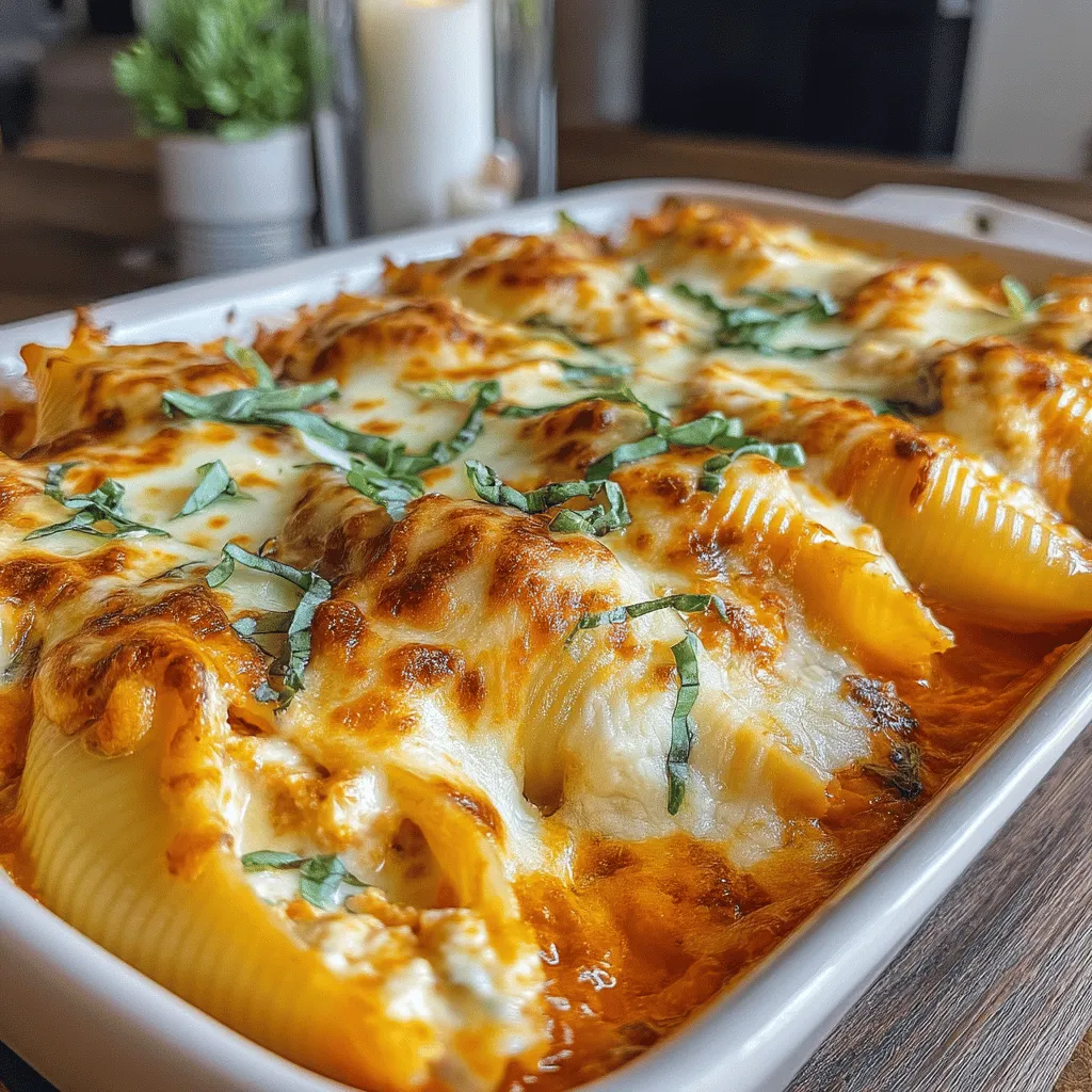 Cheese-Stuffed Shells Delight is a comforting dish that brings warmth to the heart and soul. This Italian classic showcases large pasta shells filled with a rich blend of creamy cheeses, enveloped in a flavorful marinara sauce. Perfect for family dinners or special occasions, these shells are not only visually appealing but also immensely satisfying.