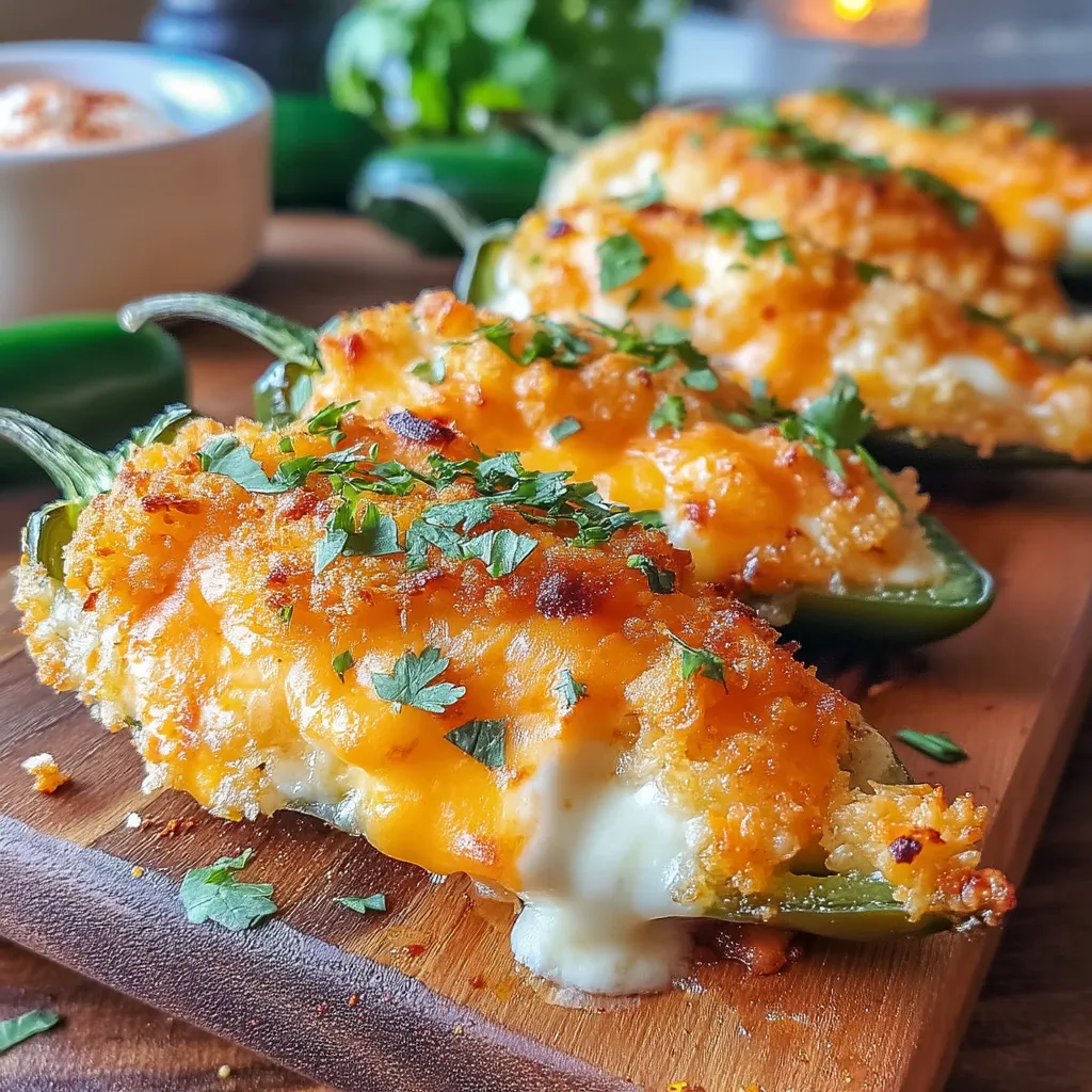 Unleash your culinary creativity with a delightful twist on a classic appetizer: Spicy Cheesy Stuffed Mozzarella Jalapeños. This recipe combines the heat of jalapeños with a creamy, cheesy filling that creates a perfect balance of flavors. Whether you’re hosting a gathering or simply looking for a savory snack, these stuffed jalapeños are sure to impress.